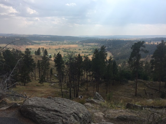 vista around devils tower